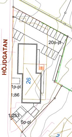 största byggnadsarea av fastighetsarean. Parkering Ulricehamn kommuns gällande parkeringsnorm skall följas vid upprättandet av nya bostadshus.