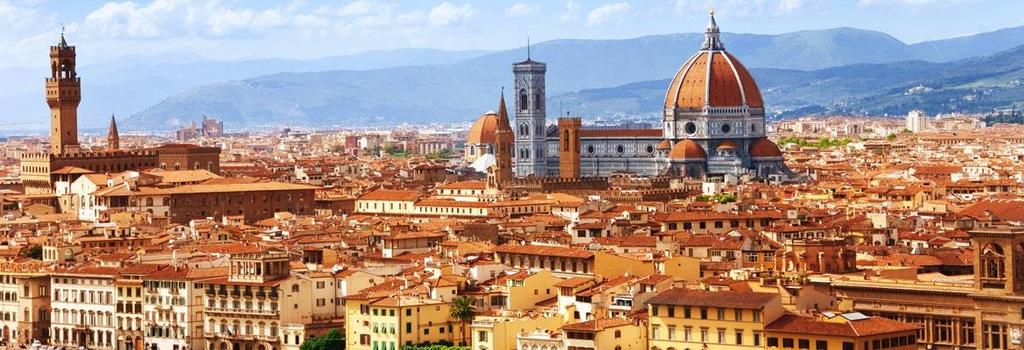 Florens är en hemlighetsfull, spännande och vacker stad full av historisk arkitektur, rik på monument och kultur, museer, kyrkor, torg och trädgårdar, och restauranger.
