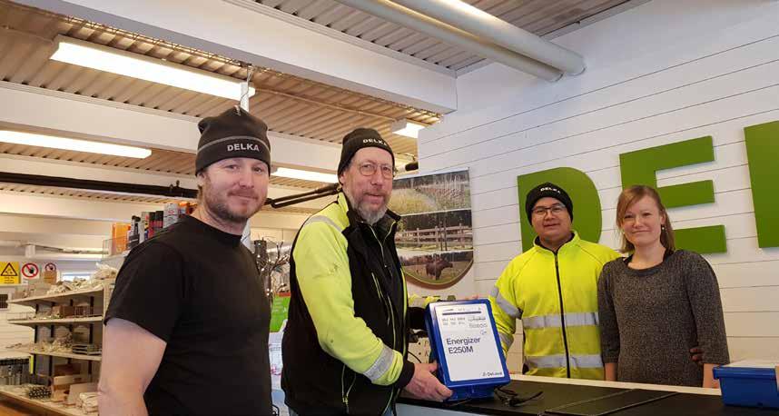 Under 2018 köpte de in mer än 30 stycken elstängselaggregat DeLaval E250M.