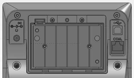 A cover will be placed to close the indicator back.