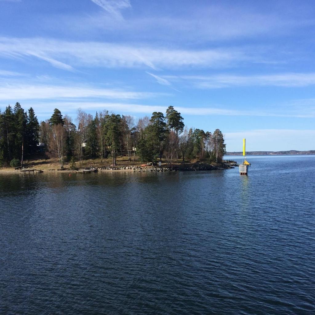 5.6 Brandalsund Södertälje Figur 5-5 Brandalsund Denna farledssträcka karaktäriseras av små naturliga vågor som inte i sig leder till erosion.