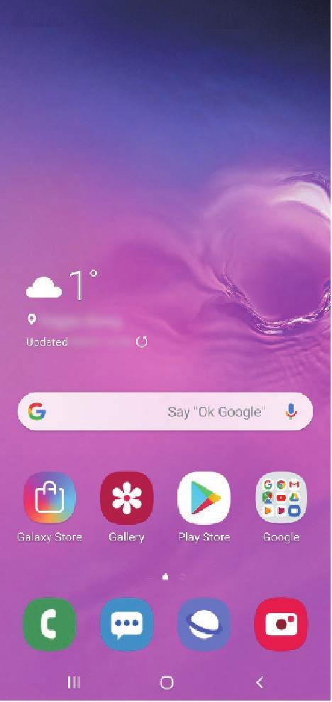 Om du vill använda Bixby måste enheten vara ansluten till ett Wi-Fi eller ett mobilnätverk. För att använda Bixby måste du logga in på ditt Samsung account.