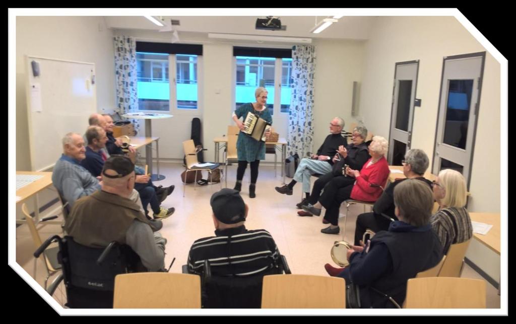 Välkommen till Musik-Café på Seniorernas Hus Göken med Birgitta Pålson (Gitte) Är öppet för