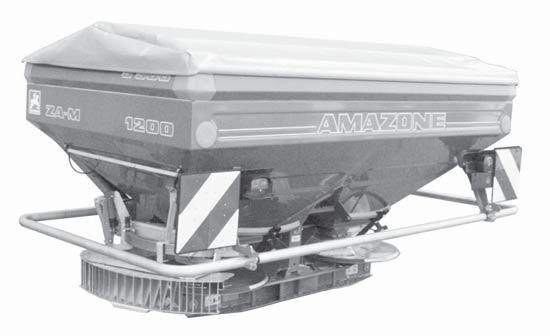 Centrifugalspridare AMAZONE ZA-M 900-1200 - 1500 Spridningstabell MH458 DS530 (S) 07.