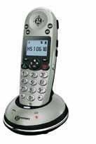 2 3 HÖRSELHJÄLPMEDEL Trådlös telefon AmpliDect 350 Volym & tonkontroll,