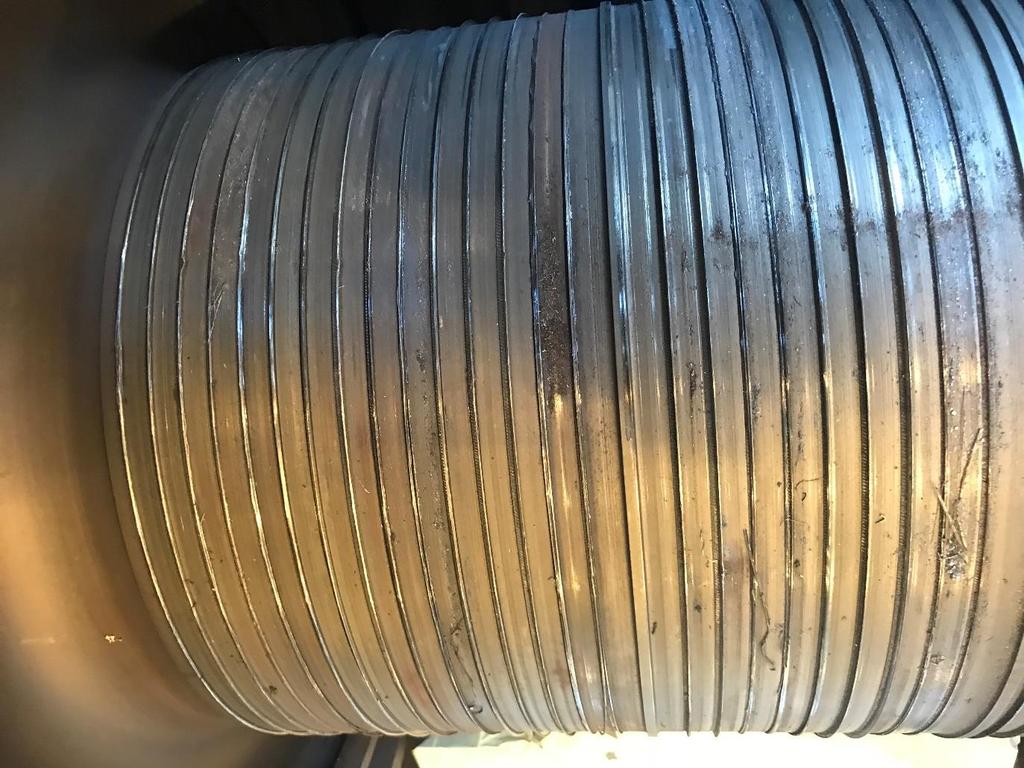 Driftsättning - Skadorna är dessvärre så allvarliga att HT-rotorn måste till verkstad igen för reparation av tätkanter vid