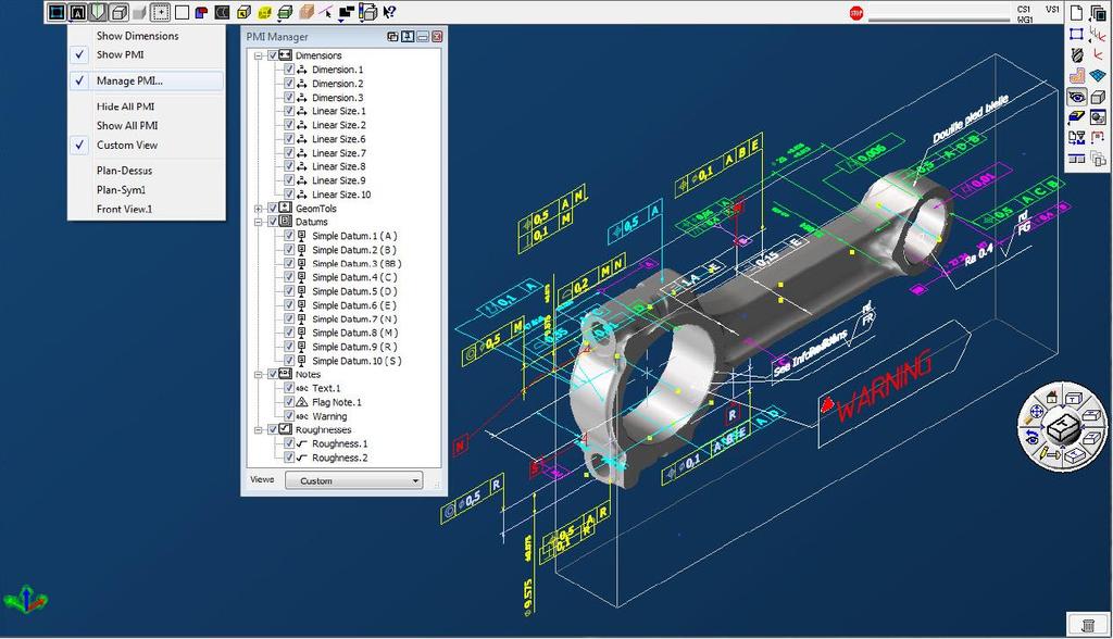 Ytterligare 5axis finesser I 5axis modulen finns ytterligare ett stort antal förbättringar, bland annat inom: SWARFMILLING (flankfräsning) PORTMILLING (kanalfräsning) 3-5 AXIS CONVERSION