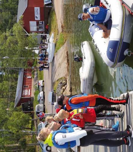 Korpo Sjöfarare rf. - Korppoon Merenkävijät ry. - 27 - Båtskolan för barn i åldern 8 14 år Veneilykoulu 8 14 -vuotiaille Barnens båtskola ordnas i år för 10.