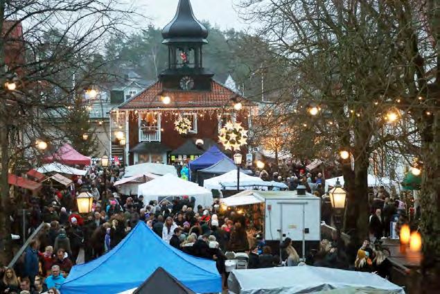 Kulturen Vikingveteranerna VikingVeteranerna Årets sista utflykt med kulturen gick till Trosa. Vi tog som vanligt bussen från Sleipnervägen till torget i Trosa där julmarknaden var i full gång.