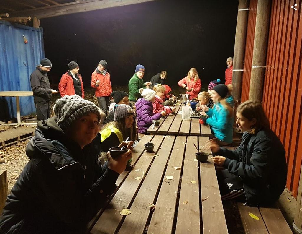 Under hösten fick scouterna flera träffar med scouternas val. Scouterna själva fick fundera och skriva upp vad de ville göra under tre planerade träffar.