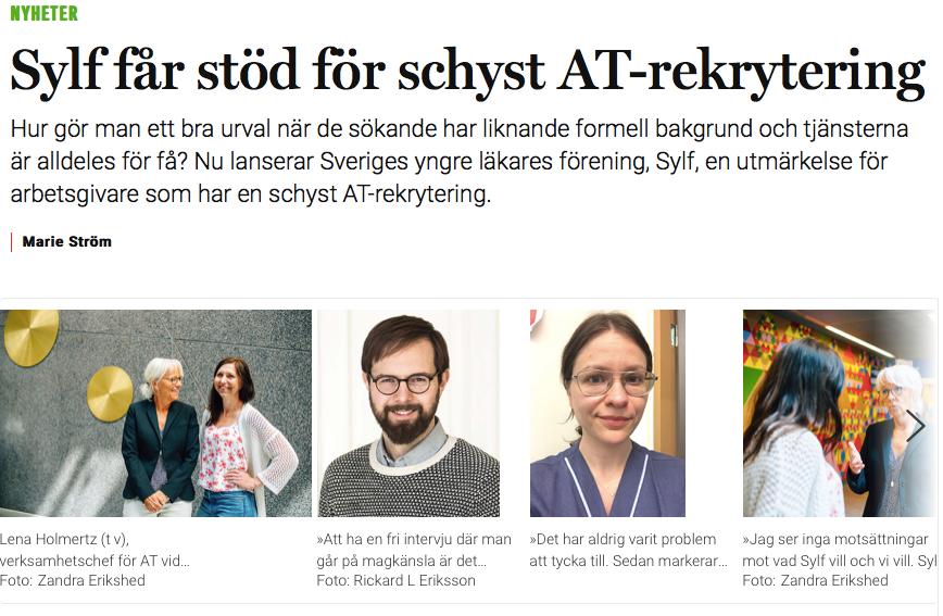 SYLF strävade under året att att vara aktiva i så många kanaler som möjligt.