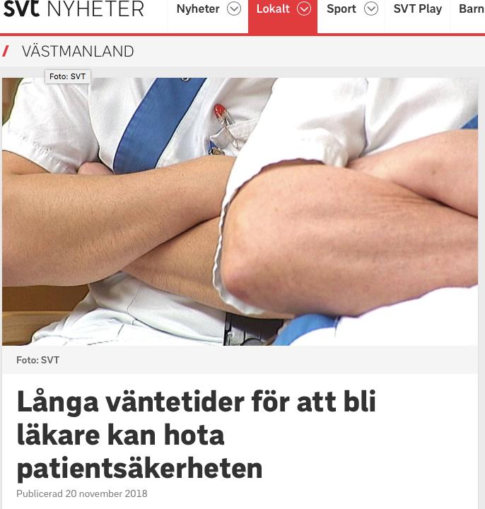 Det är orimligt att nyblivna läkare arbetar upp till två år innan de