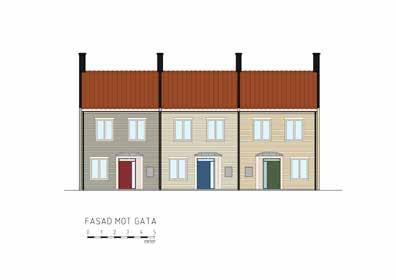 FASADER OCH FÄRGSÄTTNING 122 Vit NCS S1005-Y 123 Brun NCS S4010-Y50R 124 Gul NCS S1020-Y20R 125 Grön NCS S3005-G80Y 126 Röd NCS S4040-Y90R 127 Varmbeige NCS S1010-Y20R 128 Blå NCS S3010-B10G 129 Vit