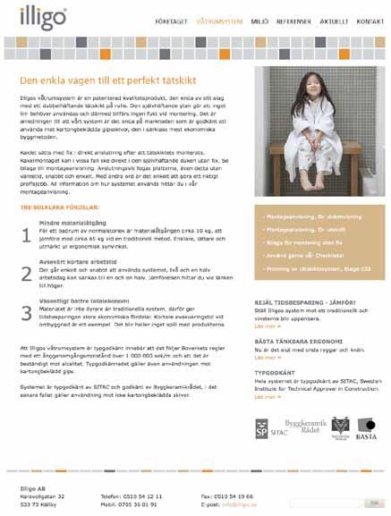 för mer information om illigo, systemet och