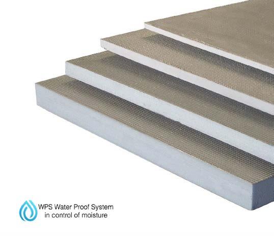4.Montering av nytt skivmaterial på golv och väggar Vi monterar väggar och golv med godkända produkter som är högeffektiva, förstärkta isolationsskivor som är tillverkade av vattenavvisande och fukt