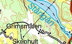 båtplats, längs SV-kanten.