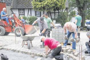 Der erste Einsatz auf dem Platz ist gelungen, wir wünschen uns, dass noch viele schöne Feste dort gefeiert werden.