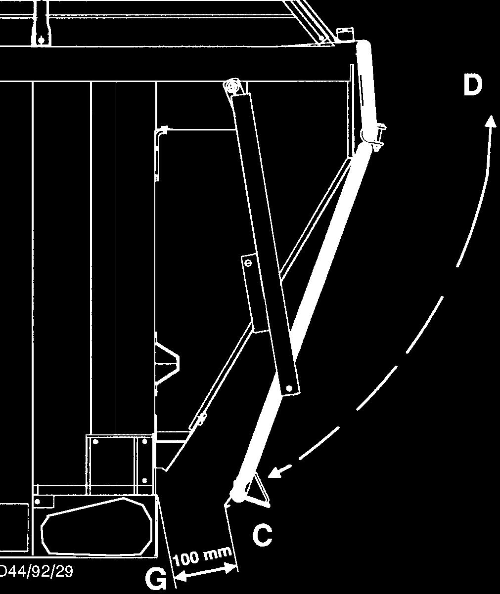 - Genom att manövrera någon av strömställarna (14) på manöverboxen kommer motsvarande hydraulfunktion att aktiveras.