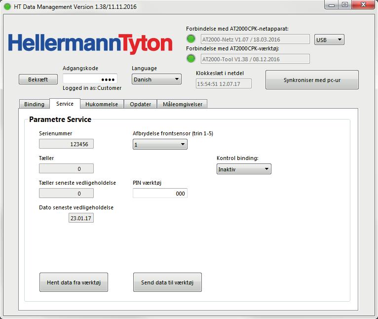 HT Data Management 8.