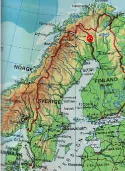 Nationsgräns Eftersom vi inte har data över grannländerna kan inte nationsgränsen genereras automatiskt utan lagras som