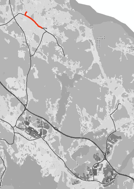 Gång- och cykelväg mellan Håbo- Tibble kyrkby och Tjustaskolan Många barn som bor i Håbo-Tibble kyrkby går i Tjustaskolan.