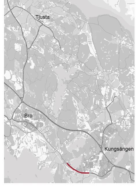 Hastighetssäkring på Enköpingsvägen vid Sylta och Sandgrind Enköpingsvägen är bred förbi Sylta och Sandgrind, vilket inbjuder till högre hastigheter än de föreskrivna 50 km/h.