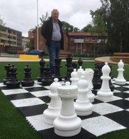 Esmatomar berättade att han spelat en hel del schack i Syrien och att han tycker det är intressesant och spännande att tävla och att spela.