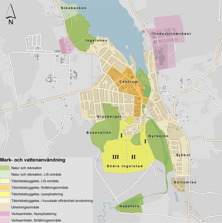 Ingelstad (FÖP 2016) 2016 antogs detaljplan 2016 antogs detaljplan 2016 antogs detaljplan (natur) 2015 antogs detaljplan (centrum, bostäder) Aktualitet - FÖP Ingelstad 2016 Den fördjupade