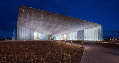 Eesti Rahva Muuseum, Tartu/Estland. Arkitektur: DGT (Dorell.Ghotmeh.