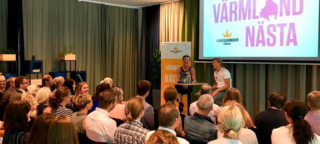 Här är några av årets aktiviteter! Se hela kalendern, läs mer och anmäl dig: handelskammarenvarmland.se/kalender SEMINARIUM Tåget, vad händer här och nu?