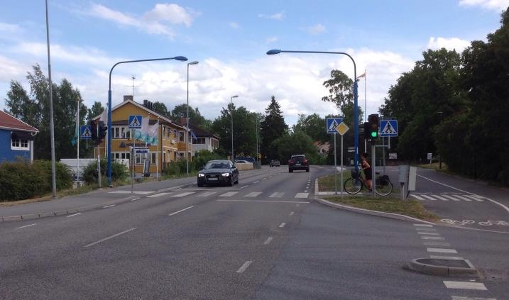 övergångsställena i Helenelund är koncentrerade till de större vägarna såsom Love Almqvists väg, Bokvägen, Nyodlingsvägen, Åkervägen och Sollentunavägen.