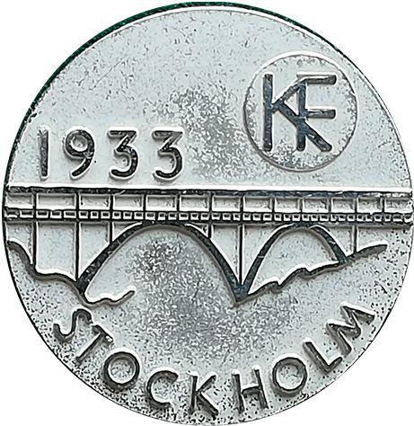 3 KF Stockholm 1933, avbildad är Hästholmsbron