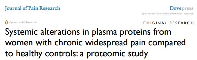 Proteinmönster i plasma