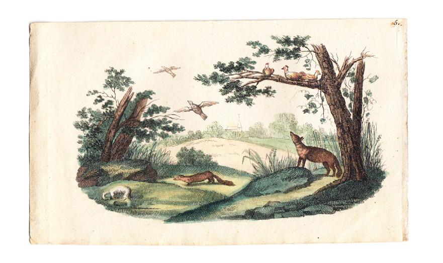 Fläckar och revor, åtskilliga textblad med textförluster, många blad lösa. Alla planscher dock hela. Samtida marmorerat pappband. 4500:- Klingberg 1828:8. Dal s. 135. Nött men ändå charmigt exemplar.