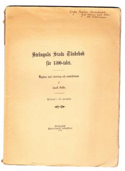 ) 600:- Present at the unveiling were President Coolidge, and the Swedish Crown Prince Gustav Adolf. Includes an Adress of the Royal Highness the Crown Prince of Sweden.