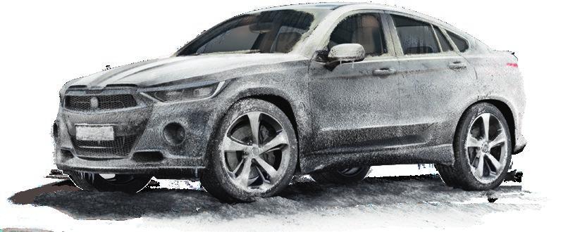 Parkeringsvärmaren drivs av bilens bränsle och batteri