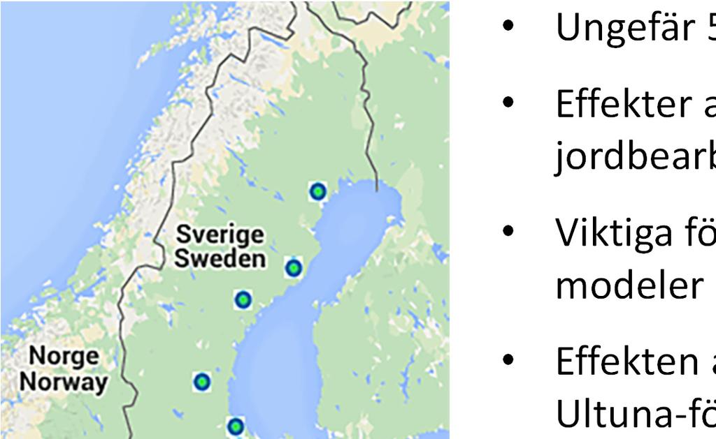 år Effekter av gödsling, kalkning, växtföljder, jordbearbetning, m.