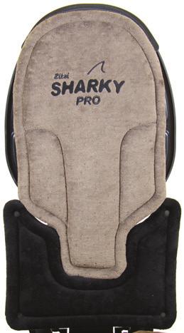 till ryggdel) Höftbälte DWSR Foder (ej plansits) Sittdjup 153001 Sharky Pro stl. 1 (utan rygg) 153006 Sharky Pro stl. 2 (utan rygg) 37-47 cm 45-55 cm 153003 Sharky Pro plansits stl.