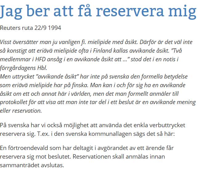 16 Avvikande