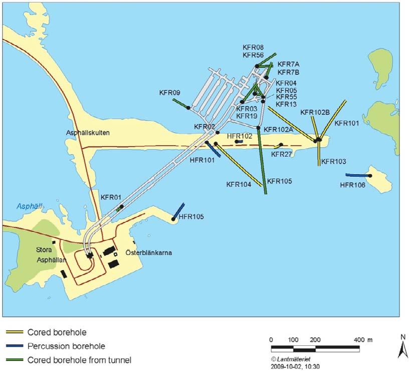 2 Objective and scope The objectives of the hydrogeological monitoring are, in a short-term perspective, to measure pressure responses during drilling, pumping and interference tests and also, in a