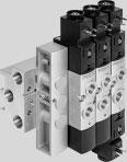 Pneumatic valves VUWS/valve manifold VTUS Key features Pneumatics Innovative Versatile Reliable Easy to install A reliable, robust valve with a long service life Flow rate up to 1300 l/min Low-cost