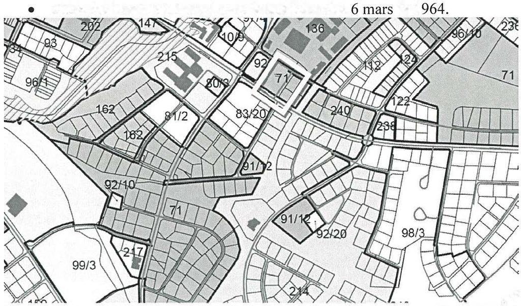 [ gällande detaljplan är planområdet markerat som torg.