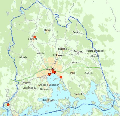 Vägen till målet Västerås stad kan driva på åtgärder inom förorenade områden utifrån fyra olika processer främst beroende av vem/vilka som är ansvariga att driva frågan: Tillsyn Tillsynsmyndigheten