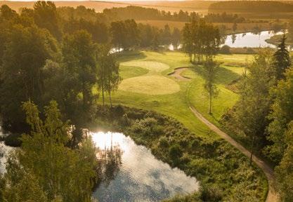 Hål 13. Banguiden är producerad av Lindesbergs Golfklubb. Mina första steg på Lindesbergs Golfklubb var i oktober 2015.