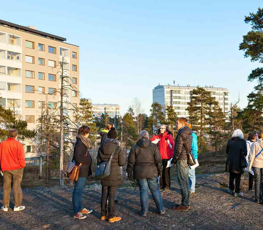 I beredningen och förverkligandet av projektet lyfter Förortsprojektet fram möjligheterna att utnyttja stadens Förortsfond.