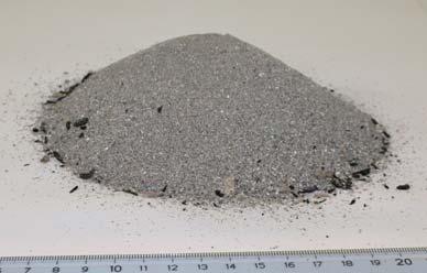 Tabell 3. Ämnen och kloridinnehåll i prover av retursand, tagna under förhållanden i Tabell 2. Table 3. Main elements and chlorides in sieved bed material sampled at conditions in Table 2.