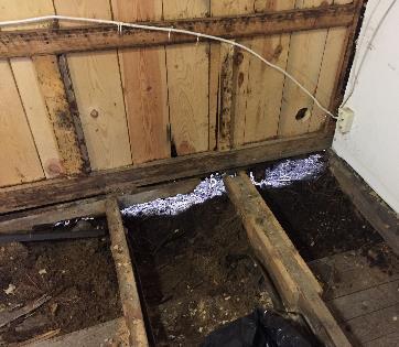 4 (7) Huset genomgick en total renovering. I princip byggde vi ett nytt hus inuti det gamla.