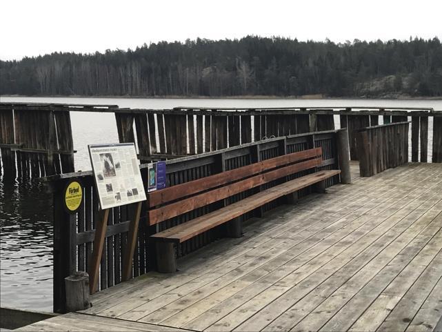 Av ekonomiska skäl valde vi att inte åtgärda palissad och bryggor inom ramen för projektet.