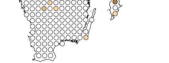 Är ingen av de arter som vi hittills kunnat följa särskilt noggrant även om en trend kan beräknas baserat på standardruttsdata.