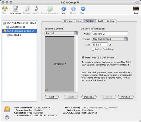 Formattazione e suddivisione in partizioni Guida per l'utente Pagina 14 3.2. Formattazione dell'unità per Mac 1. 2. 3. 4. Collegare l'unità al computer e attendere che venga installata.